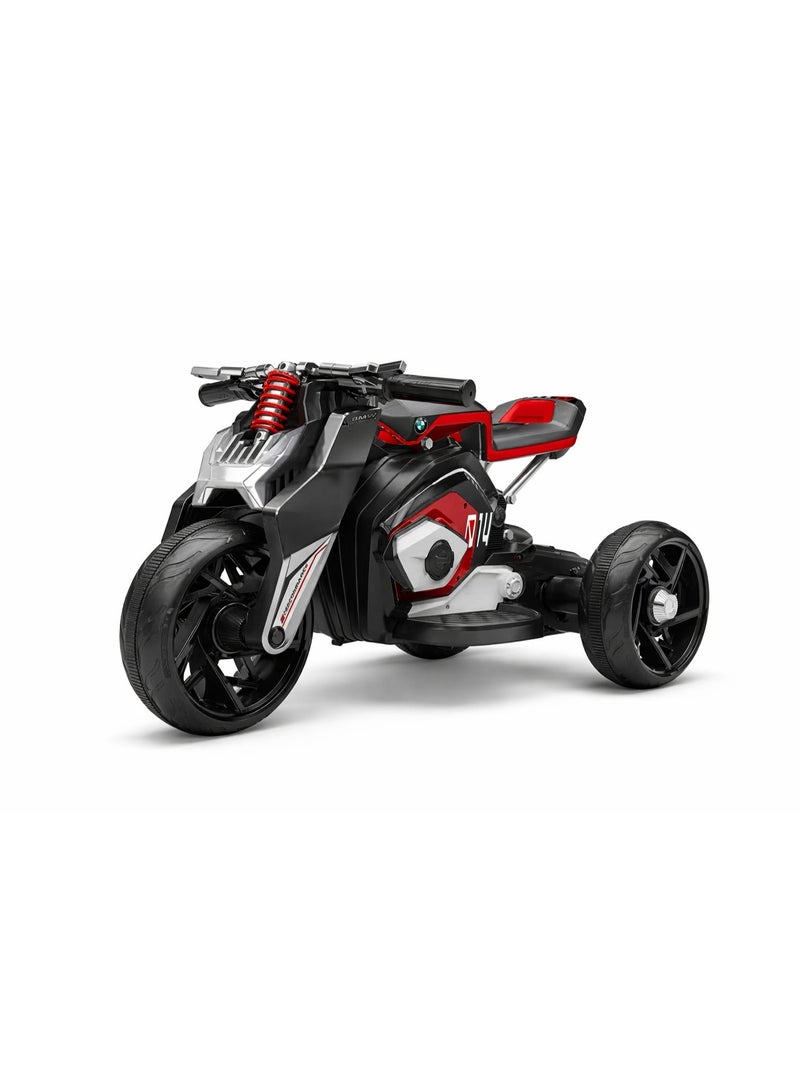 Kids Electric Ride-On Bike with 12V Rechargeable Battery, Stable 3-Wheel Design, Easy Steering, Durable Plastic Body, for Boys & Girls Age 3–6 Years - Image 1